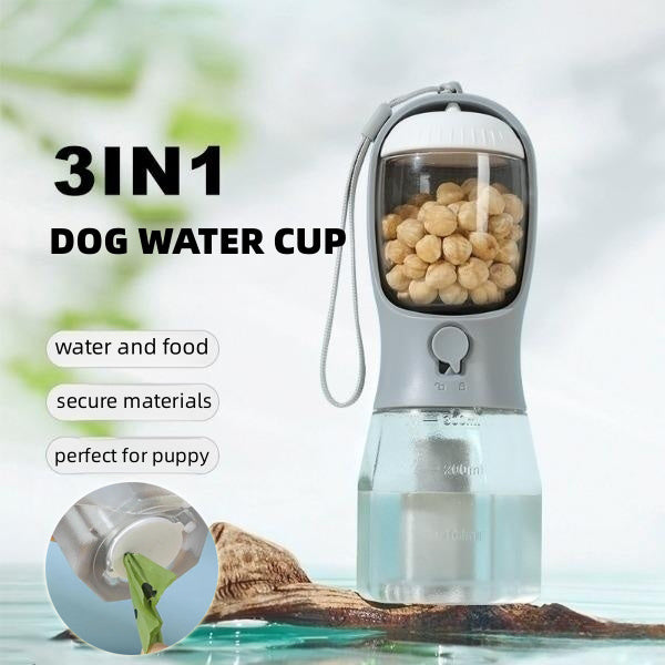 3-in-1 Portable Dog Water Cup