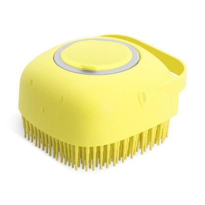 Soft Silicone Pet Shampoo Massager Brush